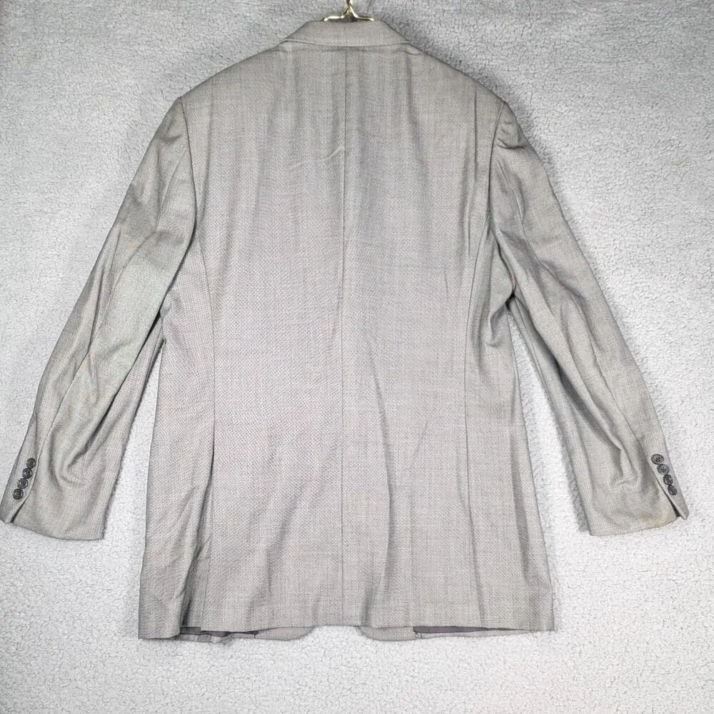 Hickey Freeman Blazer Mens 44 Long Loro Piana Tasmanian Wool Made USA Nordstrom